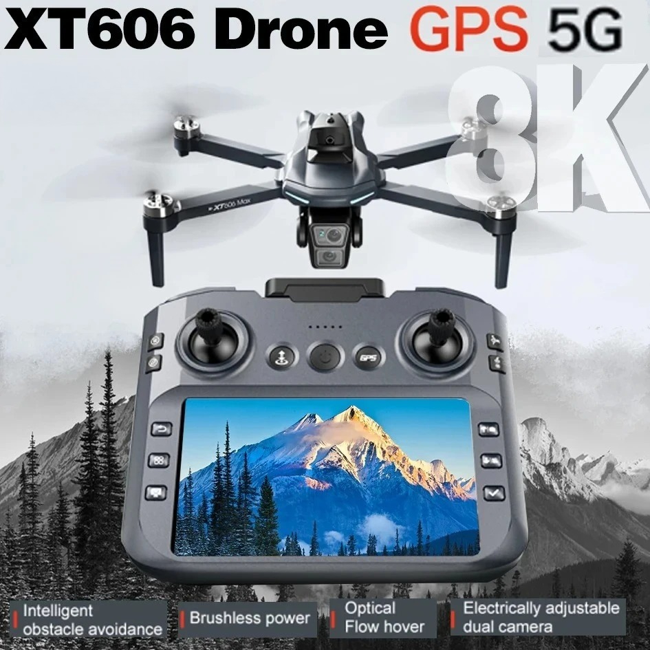 Drone Ls Rc - Оригинальный дрон XT606 с профессиональной 8K