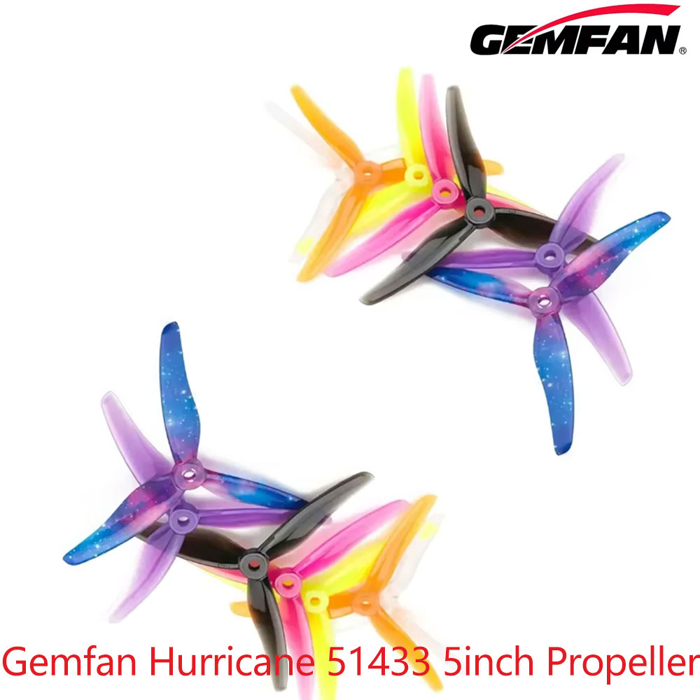 Drone Rc2 - 12 пар пропеллеров Gemfan Hurricane 51433