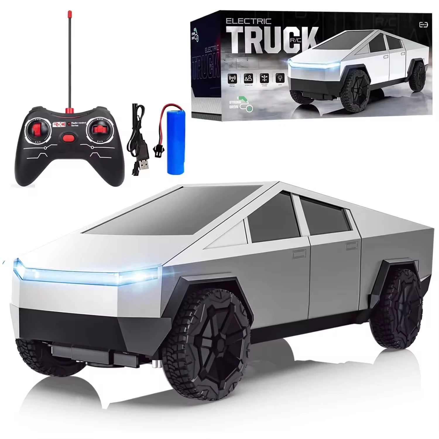 Drone Rc Bolide - 1:24 RC Cybertruck Pickup 4WD Внедорожный