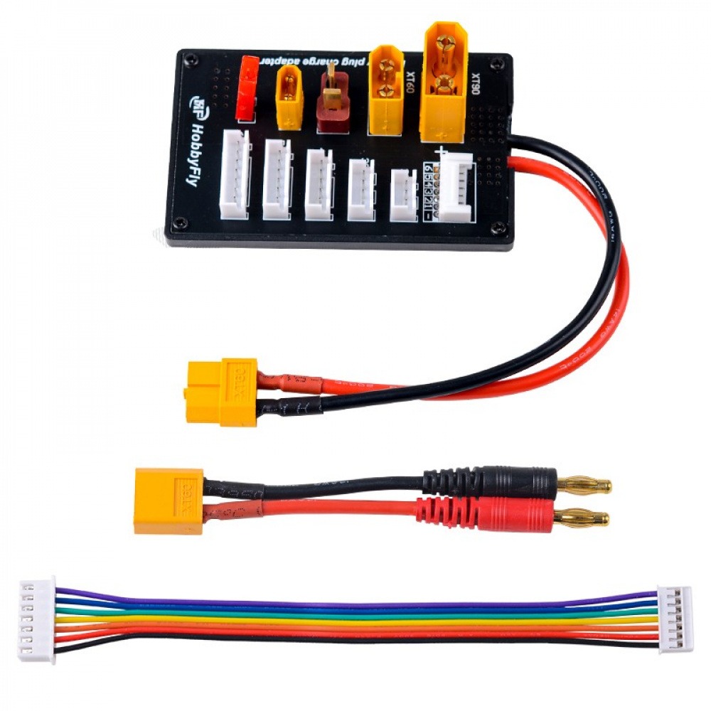 Lipo Parallel Charging Board - XT30 XT60 XT90 JST T Разъем