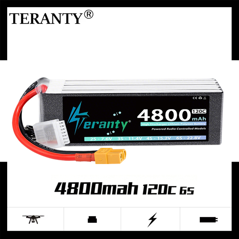 Analog Fpv Transmitter - Аккумулятор LiPo TERANTY 6S 4800 мАч