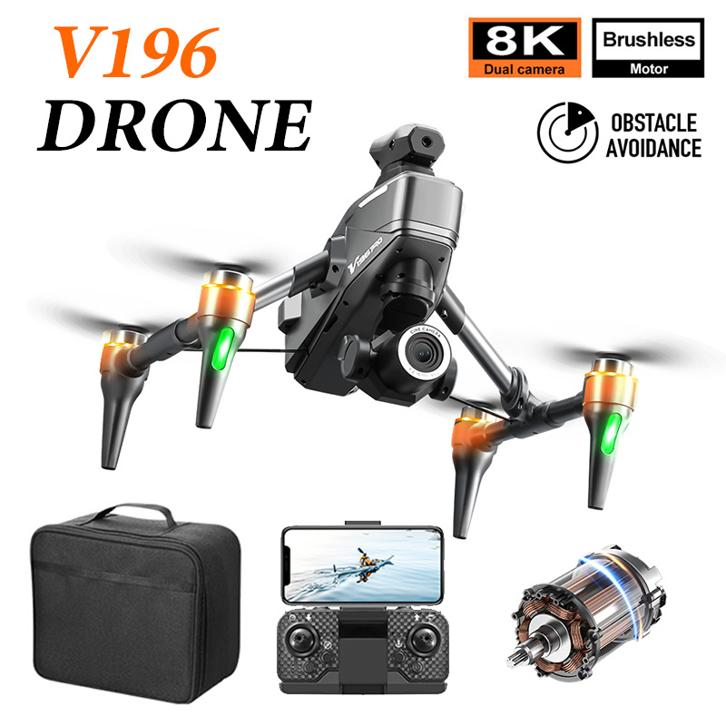 Drone V196 Rc - V196 Alloy Pro Max Дрон для