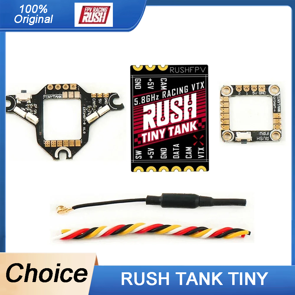Vtx Video Transmitter - RUSHFPV Tiny Tank VTX 5.8ГГц 350мВт