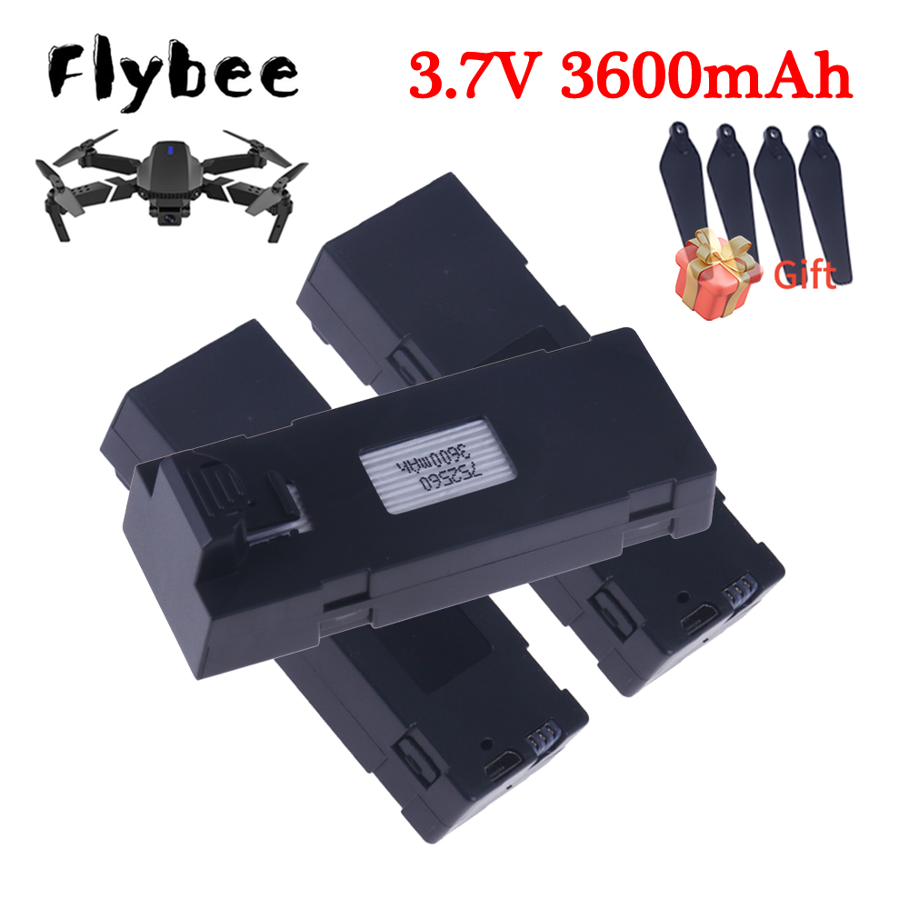 Drone Rc E99 K3 - 3,7 В 3600 мАч Обновленный аккумулятор