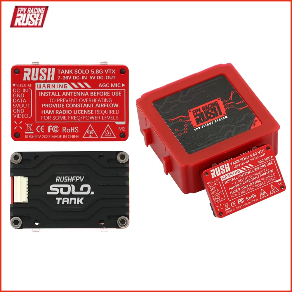 Vtx Video Transmitter - RUSHFPV Tank Solo VTX 5.8ГГц 1.6Вт