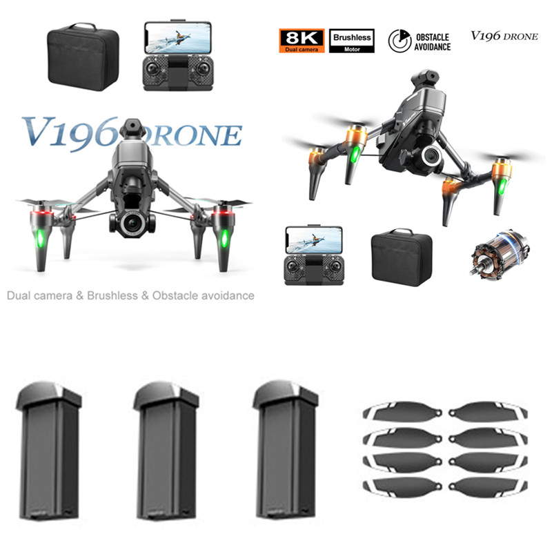 Drone V196 Rc - V196 Бесщеточный квадрокоптер с оптическим датчиком
