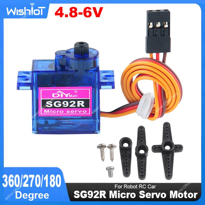 Analog Fpv Transmitter - SG92R микро серводвигатель 4,8-6 В 360/270/180