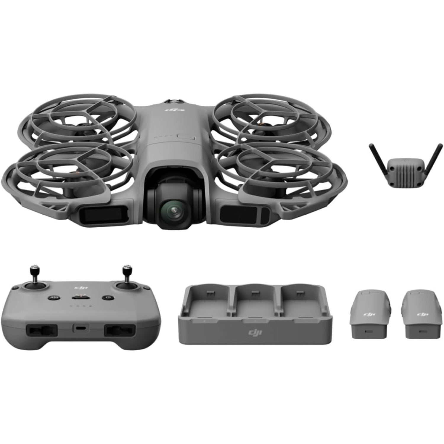DJI Neo 2 Fly More Combo с RC- – обзор и цена Drone Rc N3 3 Batteries