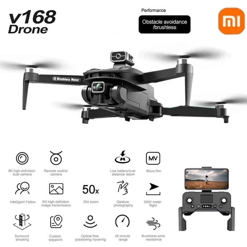 Оригинальный GPS-дрон V168 с п – обзор и цена Drone Ls Rc