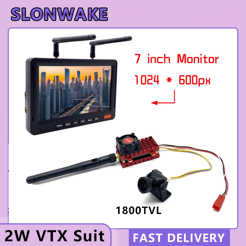 SLONWAKE 5,8G 2 Вт VTX FPV 180 – обзор и цена Drone Z