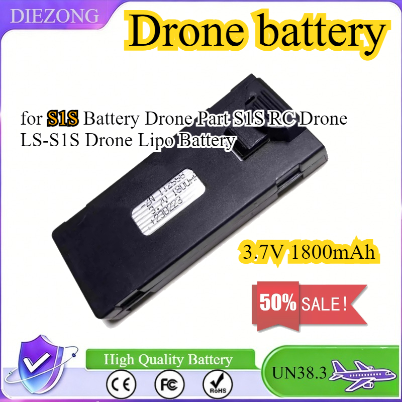 Аккумулятор 3.7V 1800mAh для д – обзор и цена Drone Rc S1S