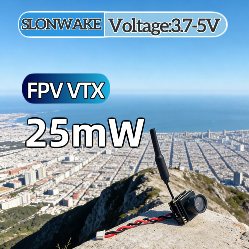 SLONWAKE FPV 25 мВт интегриров – обзор и цена Drone Rc Mini
