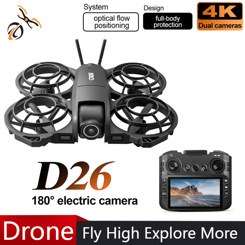 Дрон D26 4K Aerial HD 180 °    – обзор и цена Drone Z