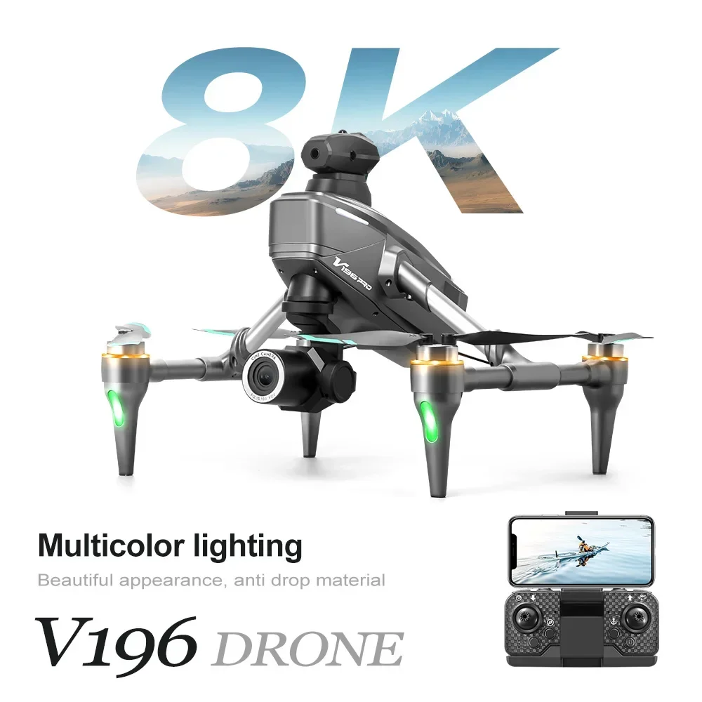 V196 Pro 8K HD Дрон с двойной  – обзор и цена Drone V196 Rc
