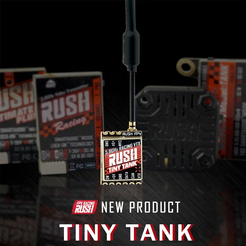 RUSHFPV Tiny Tank VTX 5.8ГГц 3 – обзор и цена Vtx Video Transmitter