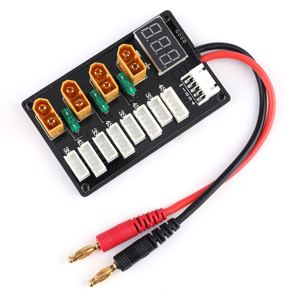 XT60 Plug 3S 4S Lipo батарея п – обзор и цена Lipo Parallel Charging Board