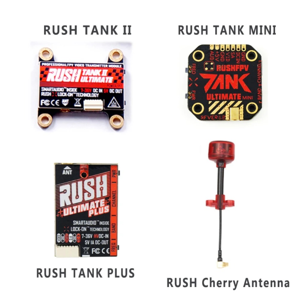 RUSH TANK Ultimate II/Mini/PLU – обзор и цена Vtx Video Transmitter