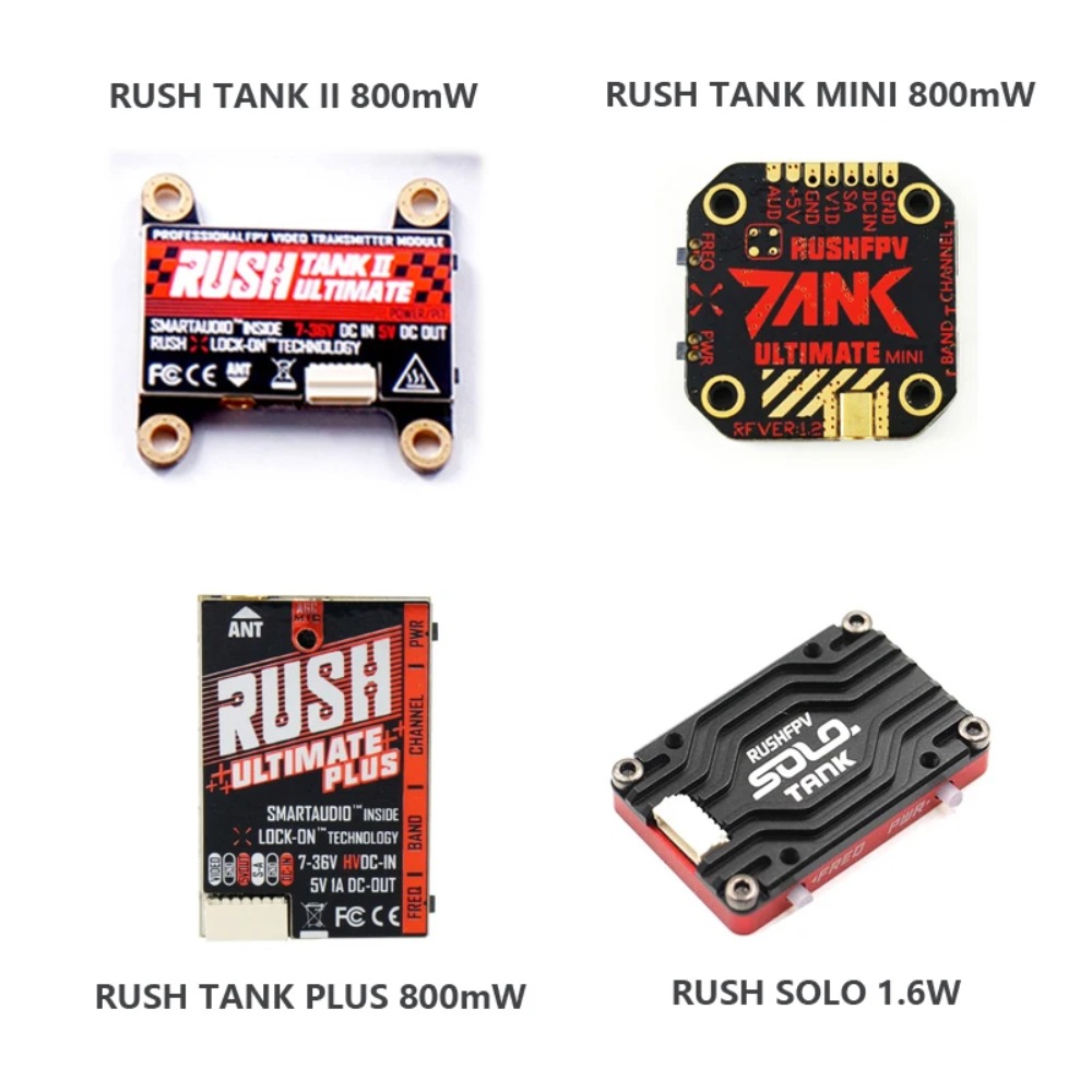 RUSH TANK Ultimate II/Mini/PLU – обзор и цена Vtx Video Transmitter
