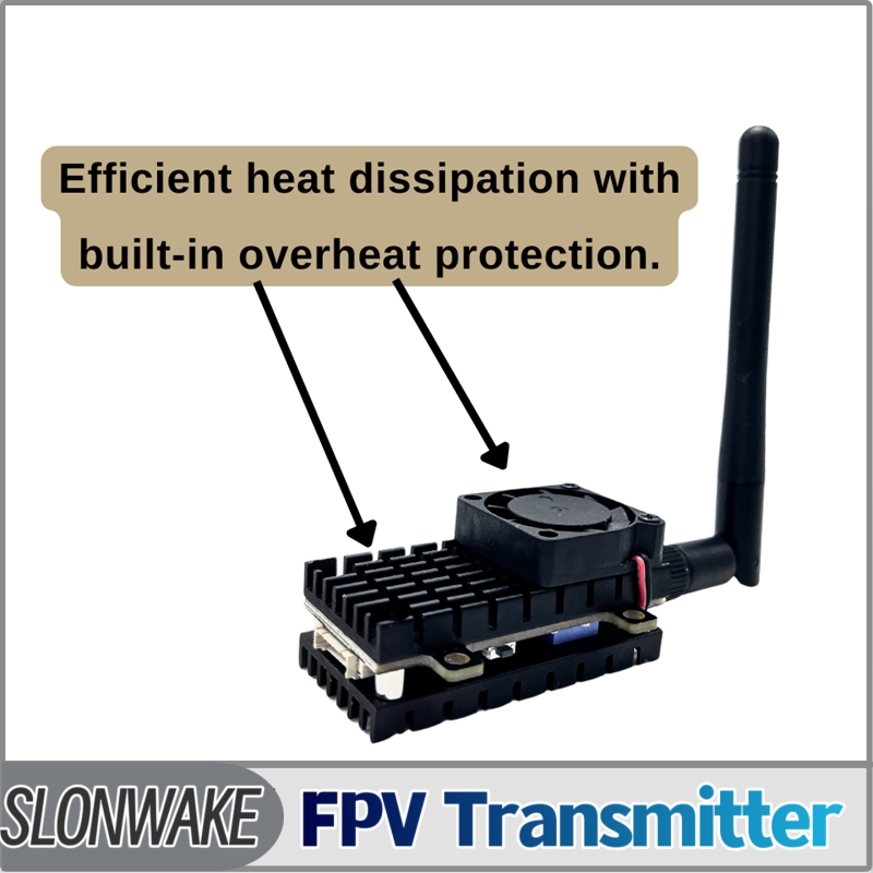 SLONWAKE 5,8G 3000 МВт Модуль  – обзор и цена Vtx Video Transmitter
