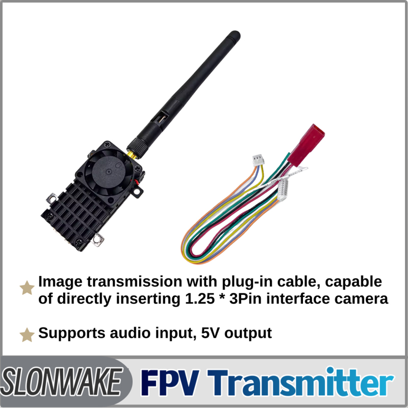 SLONWAKE 5,8G 3000 МВт Модуль  – обзор и цена Vtx Video Transmitter