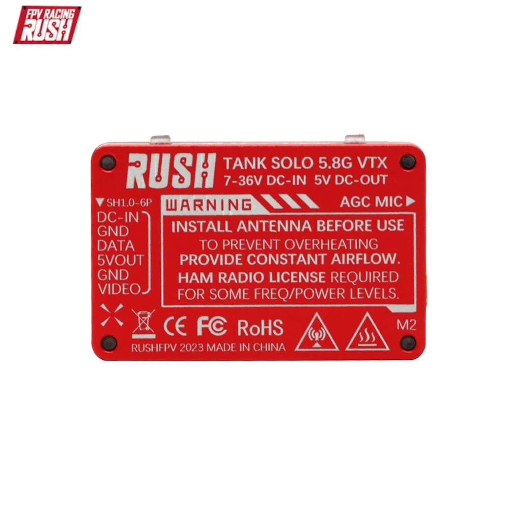 RUSHFPV Tank Solo VTX 5.8ГГц 1 – обзор и цена Vtx Video Transmitter