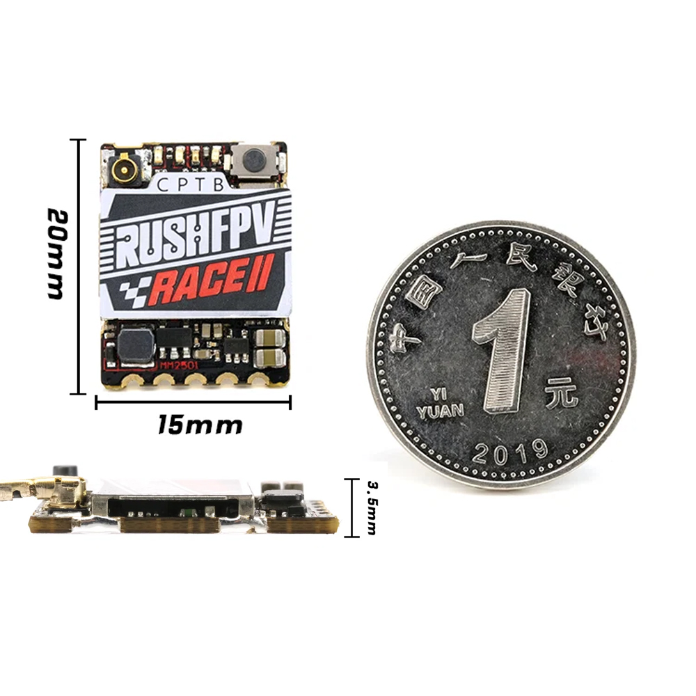 Rushfpv Rush fpv Tank Race2 20 – обзор и цена Vtx Video Transmitter