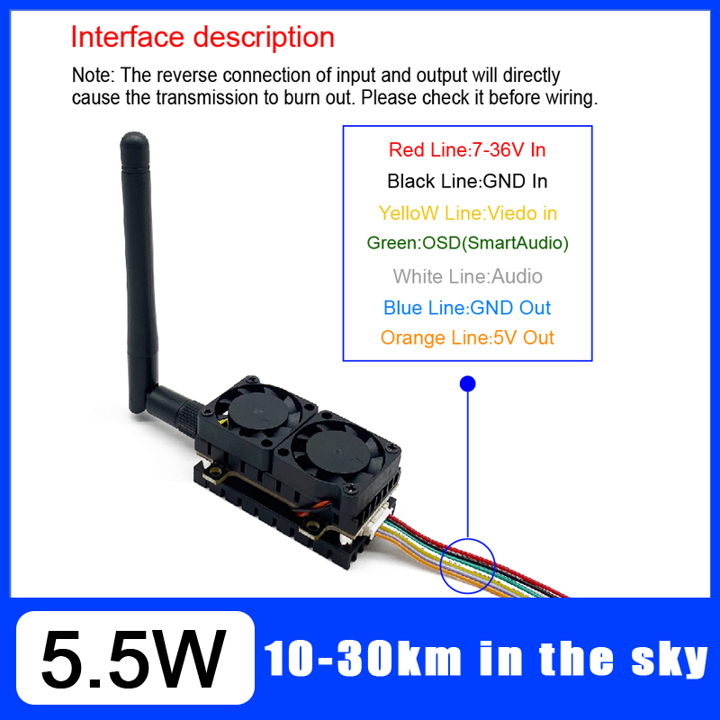 Видеопередатчик дальнего дейст – обзор и цена Vtx Video Transmitter