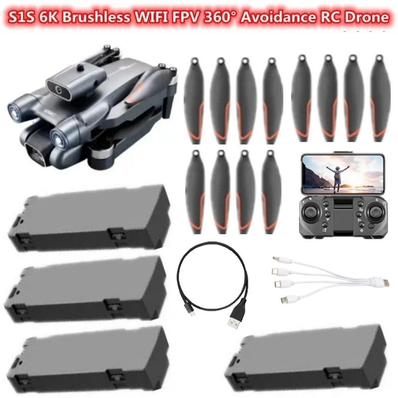 S1S 6K Бесщеточный WIFI FPV 36 – обзор и цена Drone Rc S1S