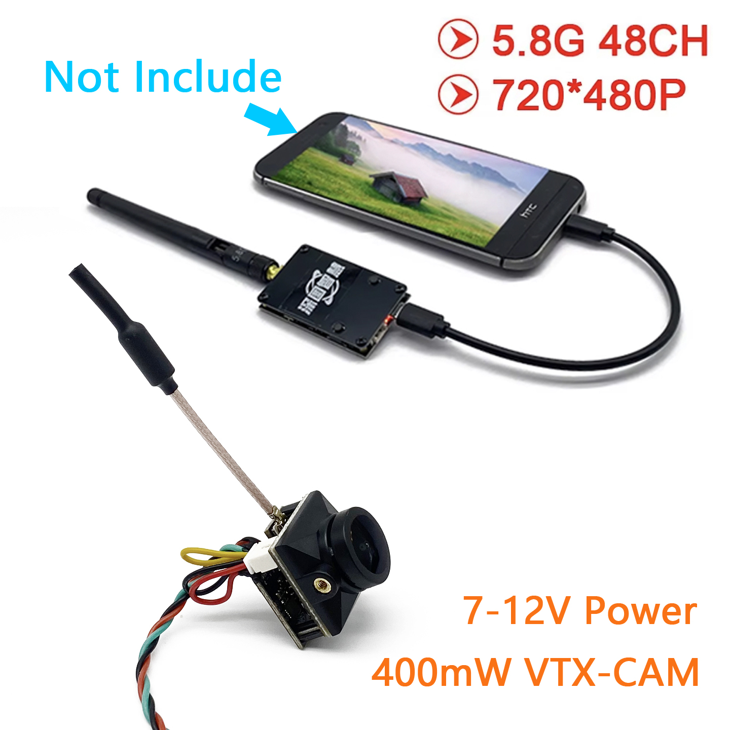 SLONWAKE 5.8G аналоговый UVC O – обзор и цена Analog Fpv Transmitter